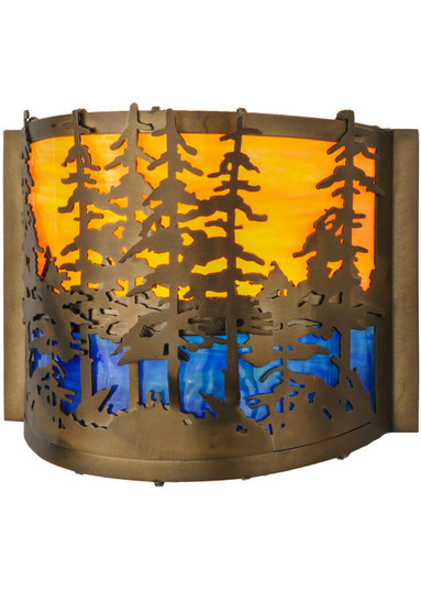 Tall Pines One Light Wall Sconce in Antique Copper (57|146953)