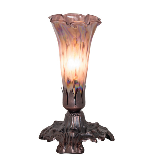 Purple Iridescent One Light Accent Lamp in Mahogany Bronze (57|14358)