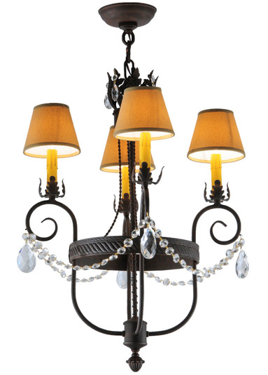 Antonia Four Light Chandelier in Custom (57|142451)