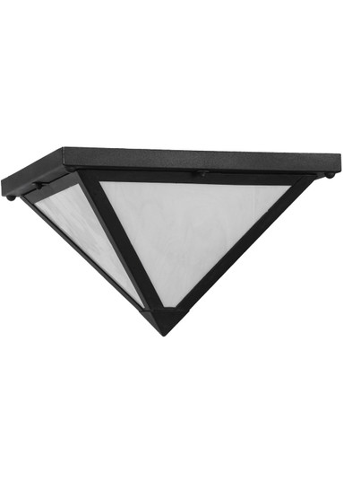 Mission One Light Flushmount in Black Metal (57|139537)