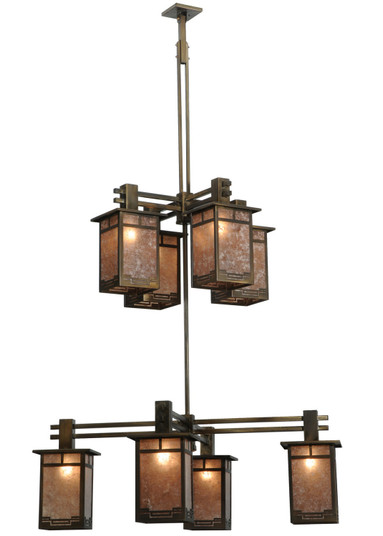 Roylance Eight Light Chandelier in Antique Copper (57|138897)