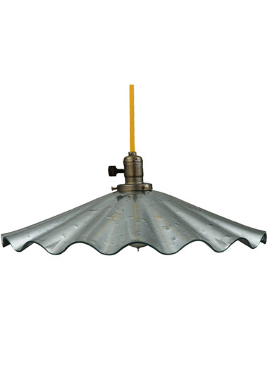 Metro Fusion One Light Pendant in Antique Brass (57|138591)