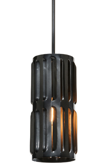 Ausband Turbine One Light Mini Pendant in Black Metal,Custom (57|137408)