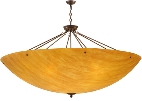 Madison 12 Light Inverted Pendant in Rust,Custom (57|130053)