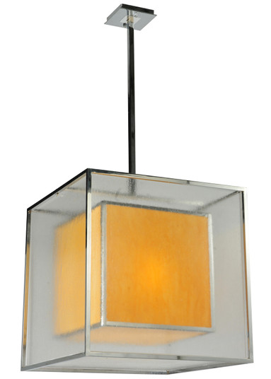 Quadrato Three Light Pendant in Chrome (57|128290)