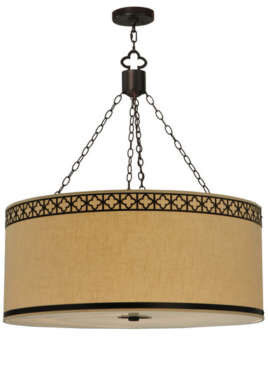 Cilindro Eight Light Pendant in Mahogany Bronze (57|128049)