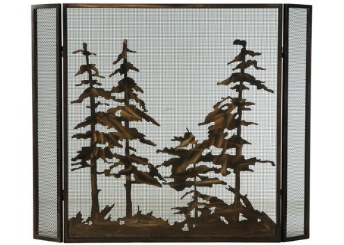 Tall Pines Fireplace Screen in Antique Copper (57|124964)