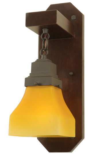 Bungalow One Light Wall Sconce in Natural Wood (57|124482)