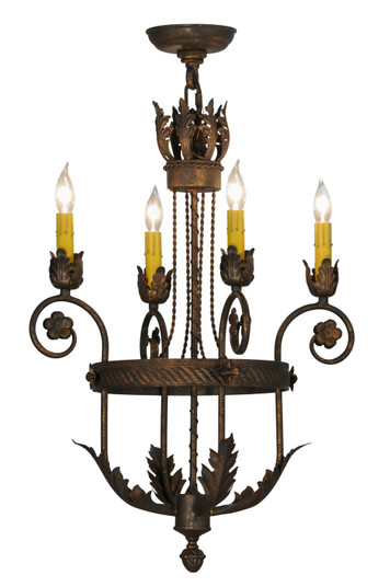 Antonia Four Light Chandelier in Custom (57|120410)