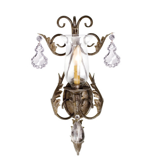 French Elegance One Light Wall Sconce in Crystal (57|120223)