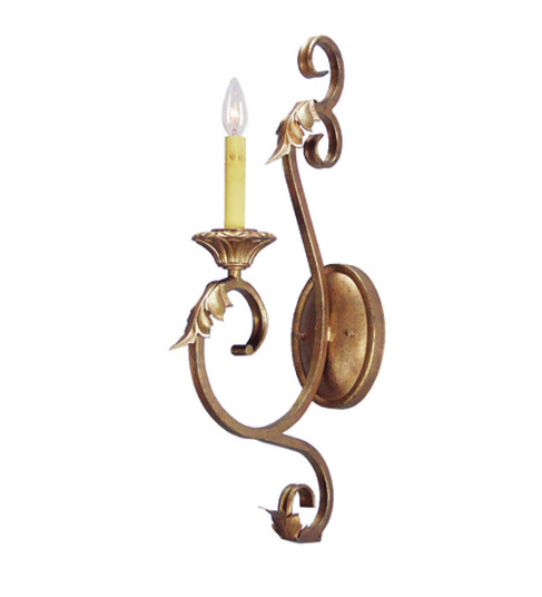 Josephine One Light Wall Sconce in Craftsman Brown (57|116100)