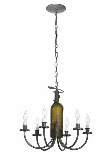 Tuscan Vineyard Six Light Chandelier in Timeless Bronze (57|112640)