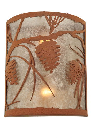 Whispering Pines Two Light Wall Sconce in Earth (57|110930)