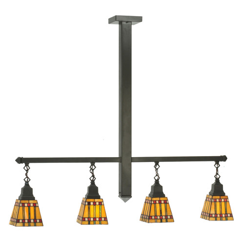 Prairie Corn Four Light Island Pendant in Timeless Bronze (57|110091)