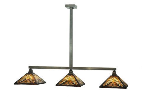 Nuevo Three Light Island Pendant in Antique Brass (57|108910)