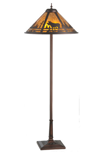 Moose Creek Two Light Floor Lamp in Mahogany Bronze (57|107889)