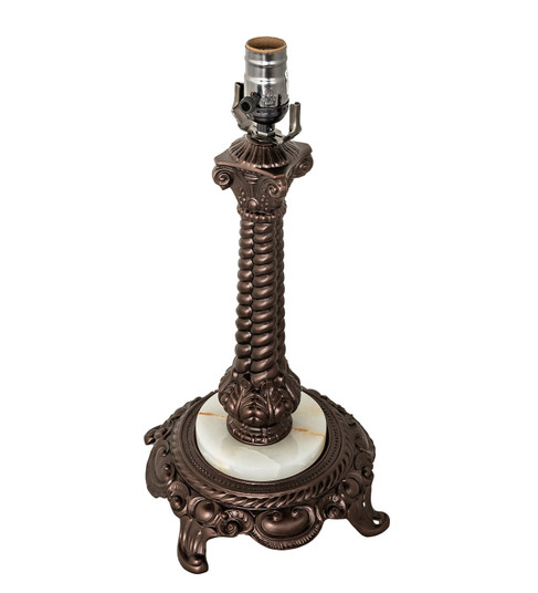 Rope One Light Table Base in Mahogany Bronze (57|10483)