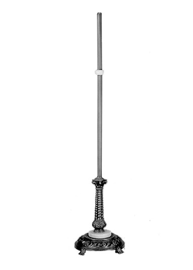 Floor Lamp Three Light Floor Base in Mahogany Bronze (57|10142)