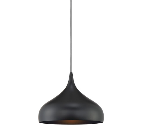 Mmin2 One Light Mini Pendant in Matte Black (446|M70075MBK)