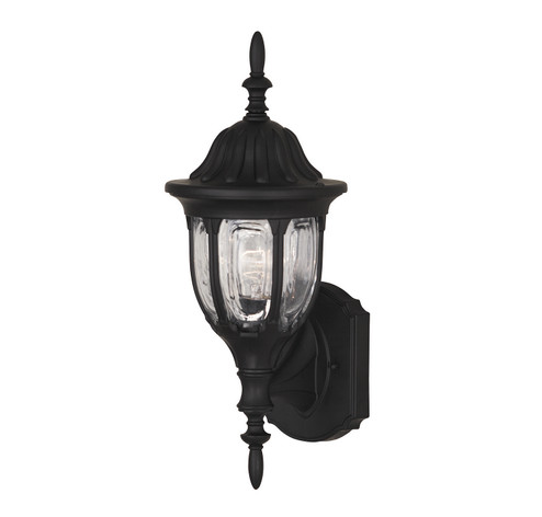 One Light Outdoor Wall Sconce in Black (446|M50057BK)