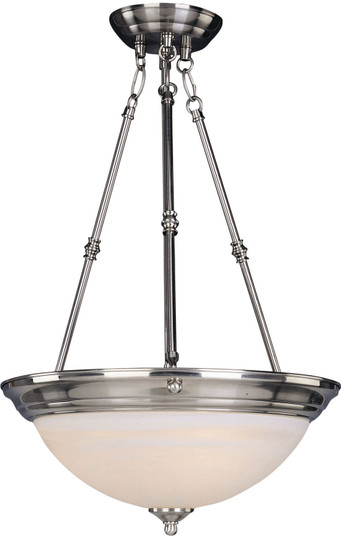 Essentials - 584x Three Light Pendant in Satin Nickel (16|5846MRSN)