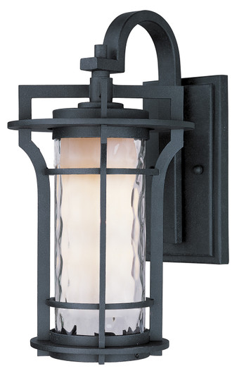 Oakville One Light Outdoor Wall Lantern in Black Oxide (16|30486WGBO)