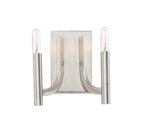 Lyndon Two Light Wall Sconce in Satin Nickel (16|21522SN)