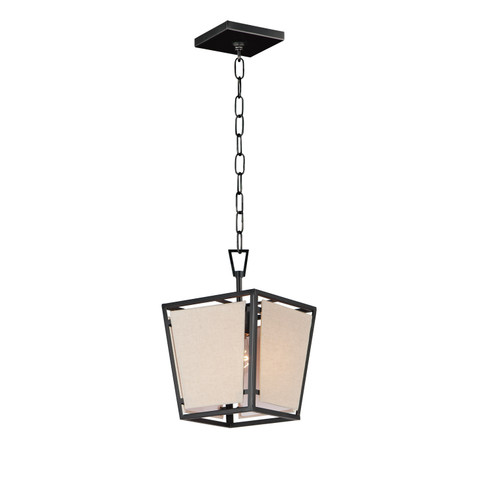 Montauk One Light Pendant in Black (16|20261CVBK)