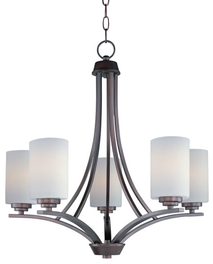 Deven Five Light Chandelier in Oil Rubbed Bronze (16|20035SWOI)