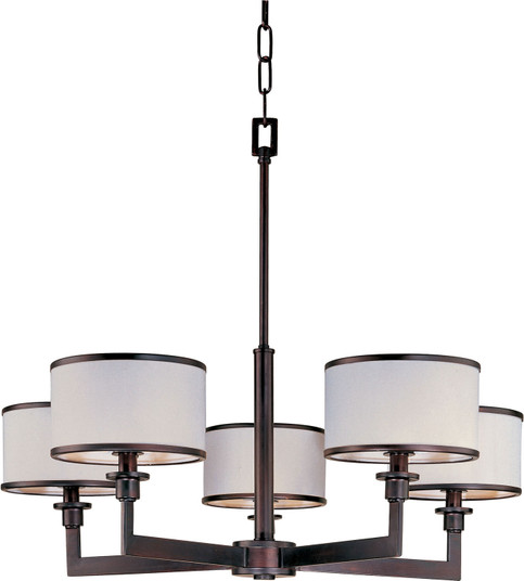 Nexus Five Light Chandelier in Oil Rubbed Bronze (16|12055WTOI)