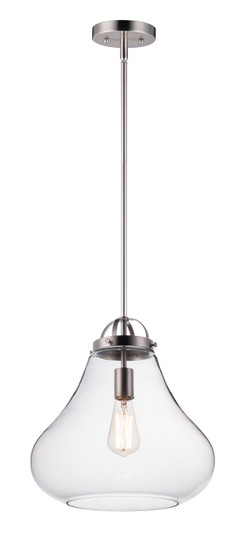 Stella One Light Pendant in Satin Nickel (16|10093CLSN)