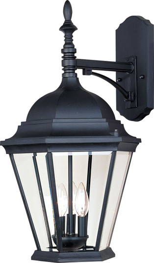 Westlake Three Light Outdoor Wall Lantern in Black (16|1008BK)