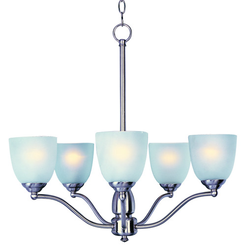 Stefan Five Light Chandelier in Satin Nickel (16|10065FTSN)