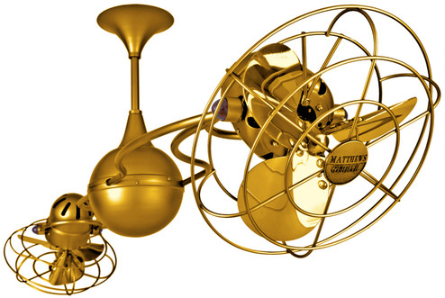 Italo Ventania 53''Ceiling Fan in Ouro (101|IV-GOLD-MTL)