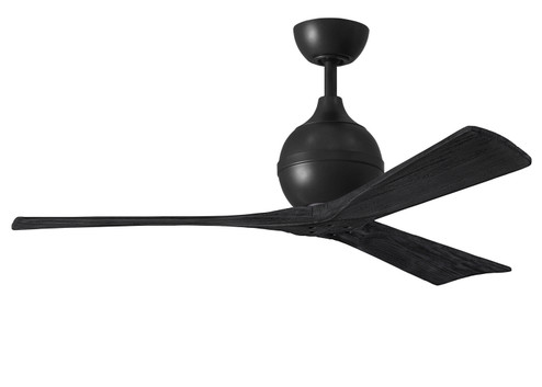 Irene 52''Ceiling Fan in Matte Black (101|IR3-BK-BK-52)