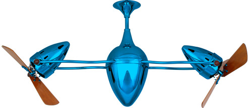 Ar Ruthiane 48''Ceiling Fan in Agua Marinha (101|AR-LTBLUE-WD)