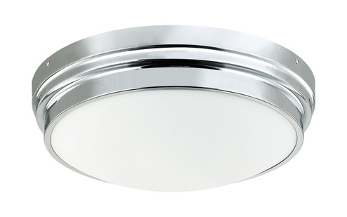 Fresh Colonial Three Light Ceiling Mount in Chrome (423|X46403CH)