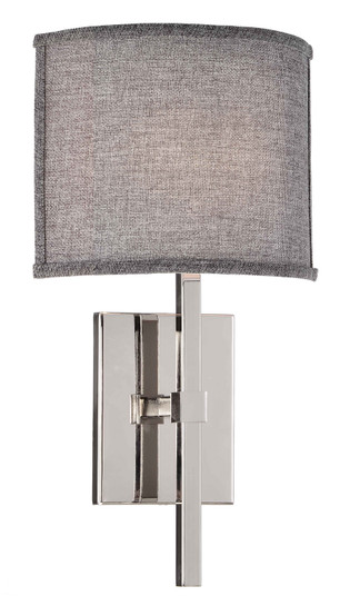 Nolan Wall Sconce One Light Wall Sconce in Chrome (423|W42501GY)