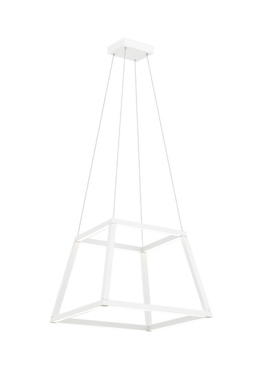 Carlington LED Chandelier in Matte White (423|C81316MW)
