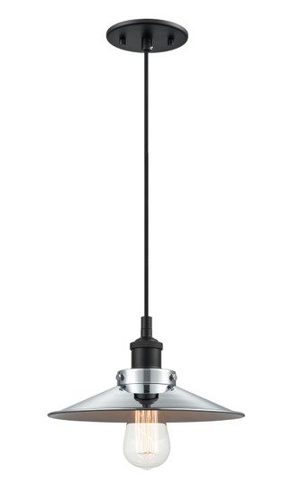 Bulstrode'S Workshop One Light Pendant in Black (423|C46111BKCH)