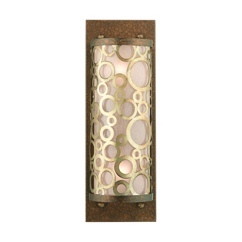 Avalon Two Light Wall Sconce in Hand Applied Palacial Bronze w/ Gildeds (107|8684-64)