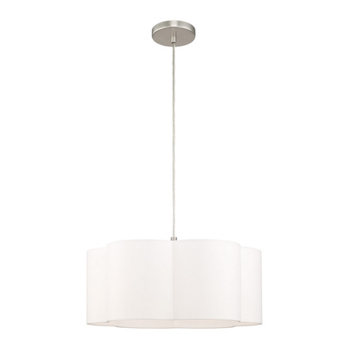 Chelsea One Light Pendant in Brushed Nickel (107|52155-91)