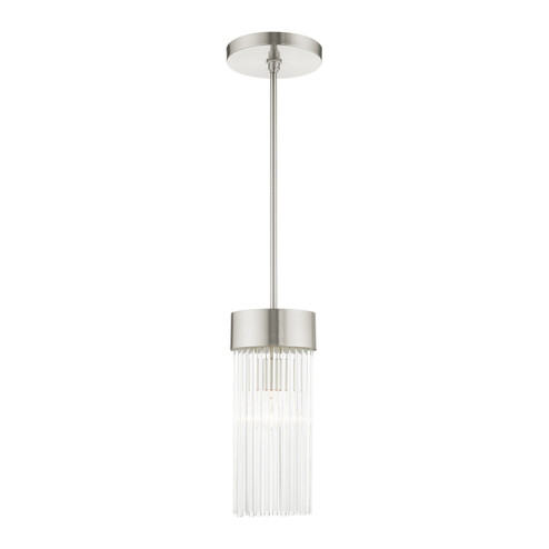 Norwich One Light Pendant in Brushed Nickel (107|49829-91)