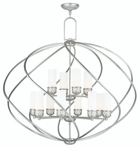 Westfield 12 Light Foyer Chandelier in Brushed Nickel (107|47199-91)