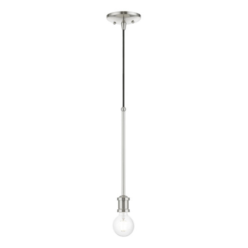 Lansdale One Light Pendant in Brushed Nickel (107|47161-91)