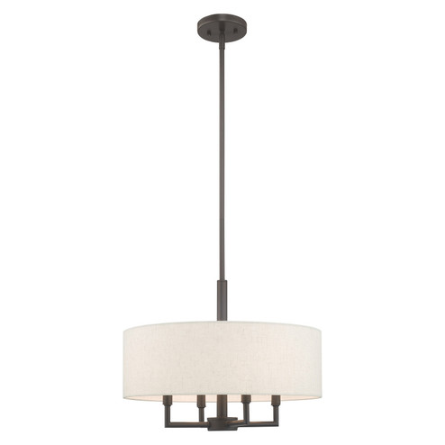 Monroe Four Light Pendant in English Bronze (107|42604-92)