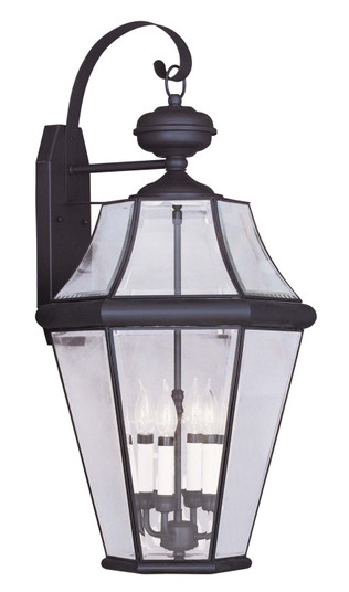 Georgetown Four Light Outdoor Wall Lantern in Bronze (107|2366-07)