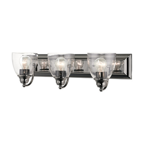 Birmingham Three Light Vanity in Black Chrome (107|17073-46)