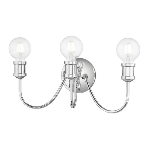 Lansdale Three Light Vanity Sconce in Polished Chrome (107|16573-05)