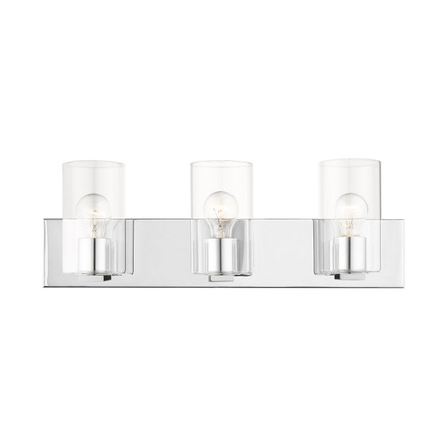 Zurich Three Light Vanity in Polished Chrome (107|16553-05)